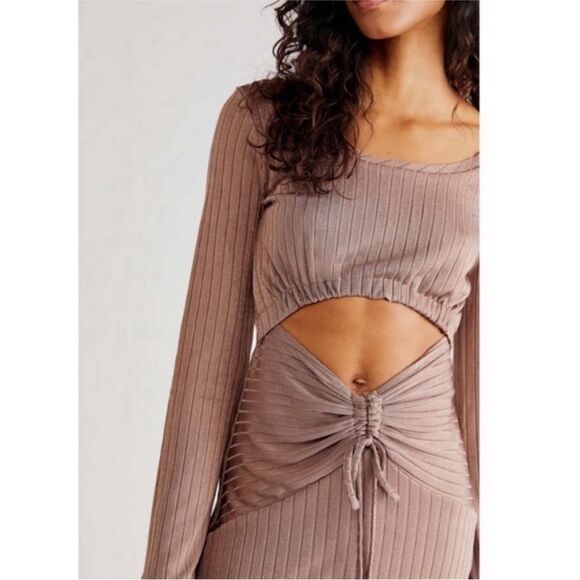 Free People x Revolve One And Only Maxi Dress Bunny - Picture 8 of 14